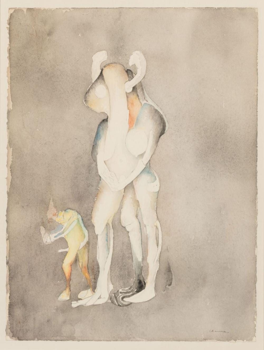 Gerardo Chávez comparable auction result: gerardo ch vez trujillo 1937 aquarelle no 13