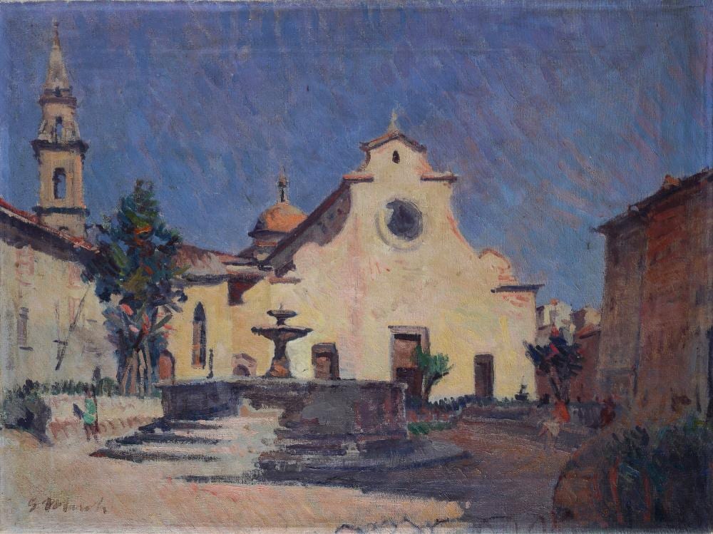 Giovanni (1894) March comparable auction result: giovanni march tunisi 1894 livorno 1974 basilica di santo spirito