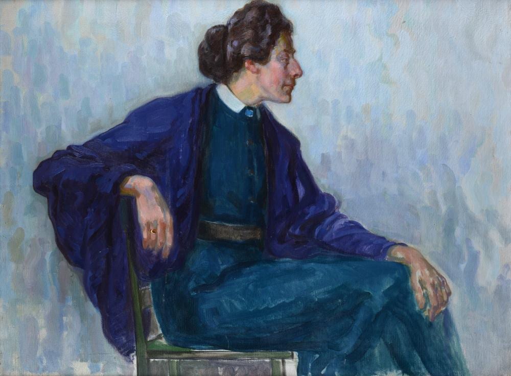 Ludolf Verworner comparable auction result: ludolf verworner 1864 1927 ritratto di charlotte