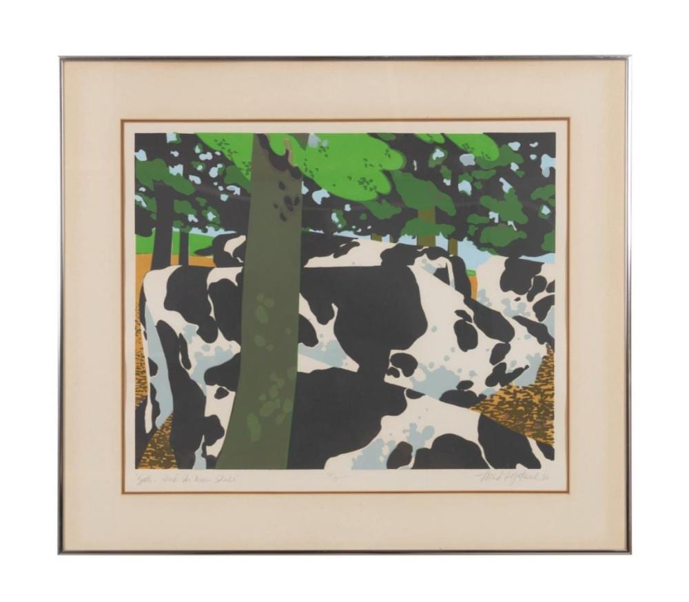 maud gatewood spots herd in noon shade · Ahlers & Ogletree Inc. · 2024-02-23 Maud Gatewood comparable auction result: maud gatewood spots herd in noon shade