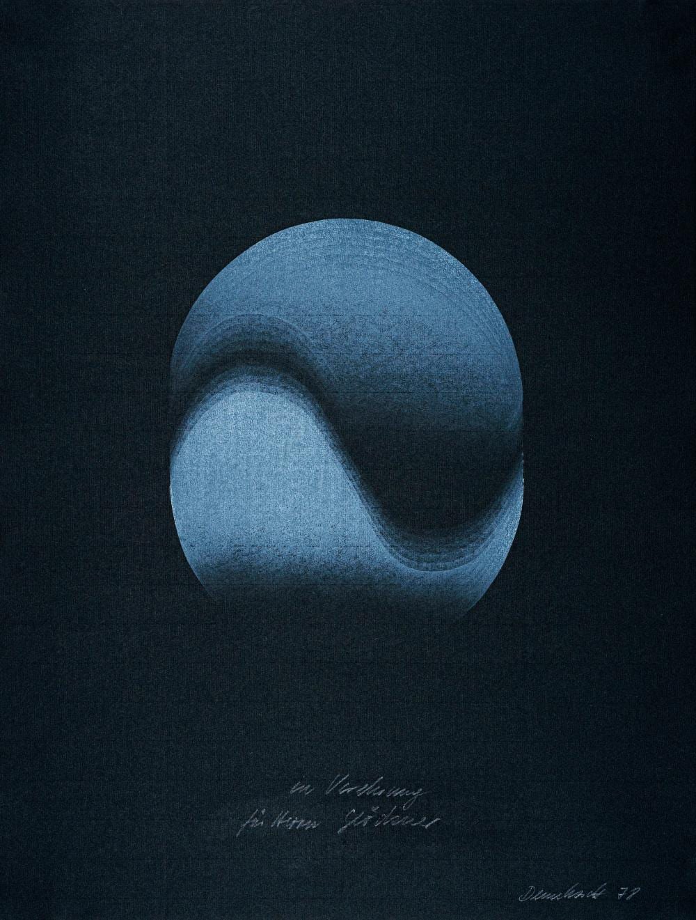 Klaus Dennhardt comparable auction result: klaus dennhardt in verehrung f r hermann gl ckner 1978