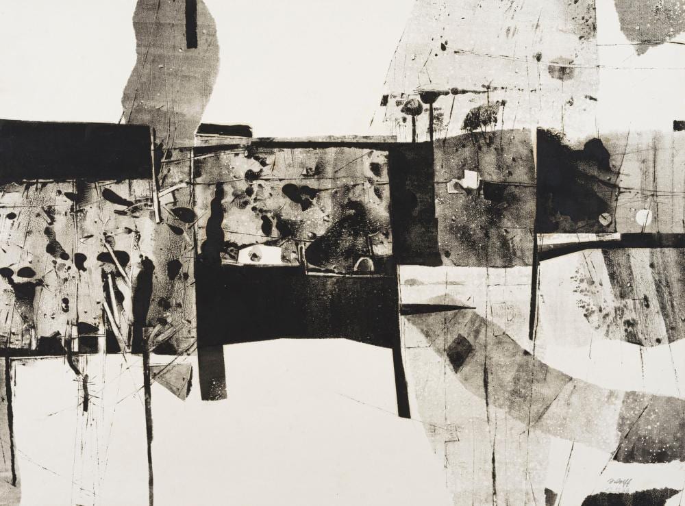 Willy Wolff comparable auction result: willy wolff ohne titel 1966