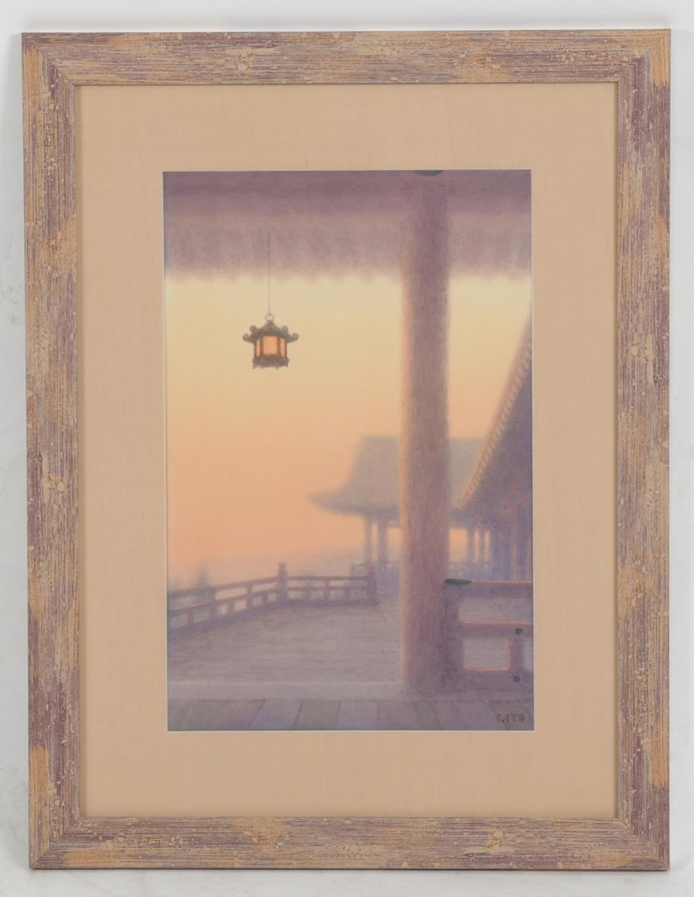 Yoshihiko Ito comparable auction result: ito yoshihiko 1867 1942 watercolor