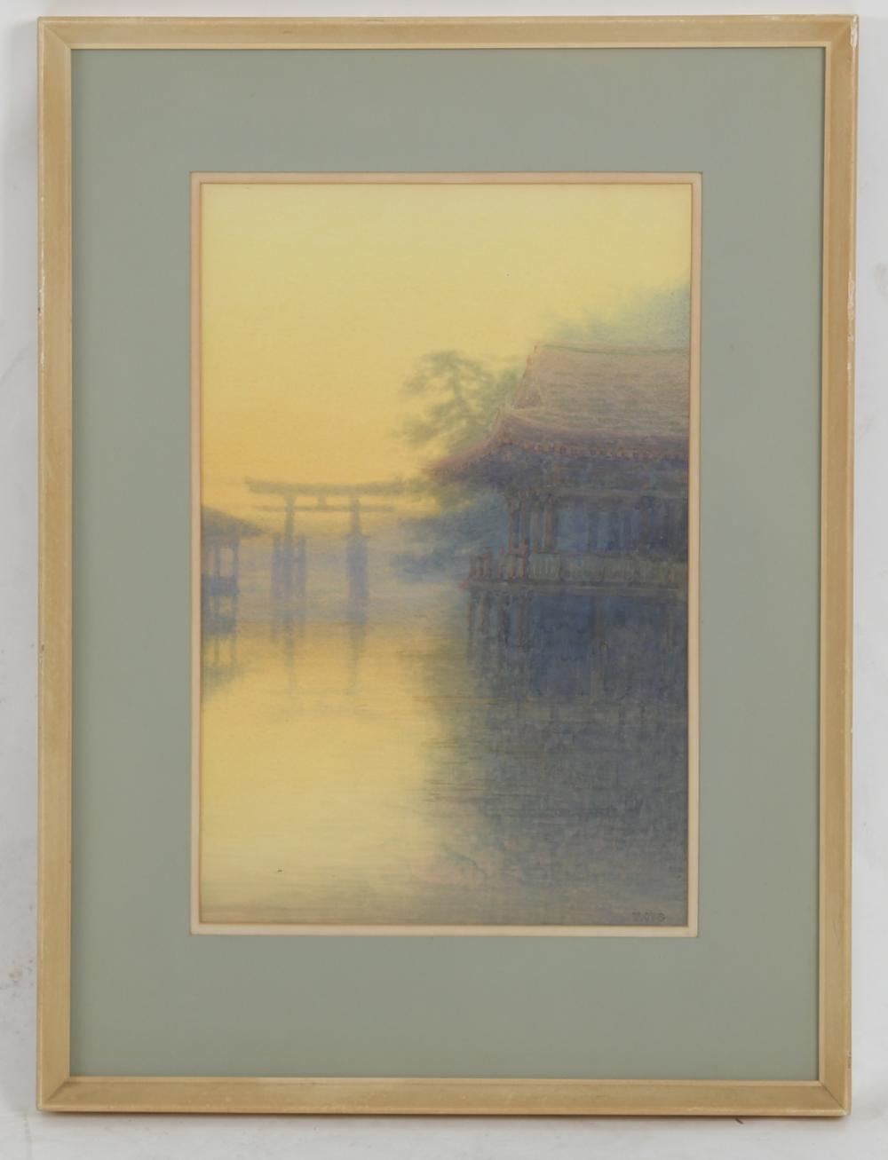 Yoshihiko Ito comparable auction result: ito yoshihiko 1867 1942 watercolor