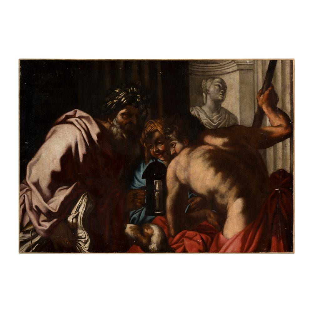 Francesco Ruschi comparable auction result: francesco ruschi roma 1600 1610 treviso 1661 attribuito