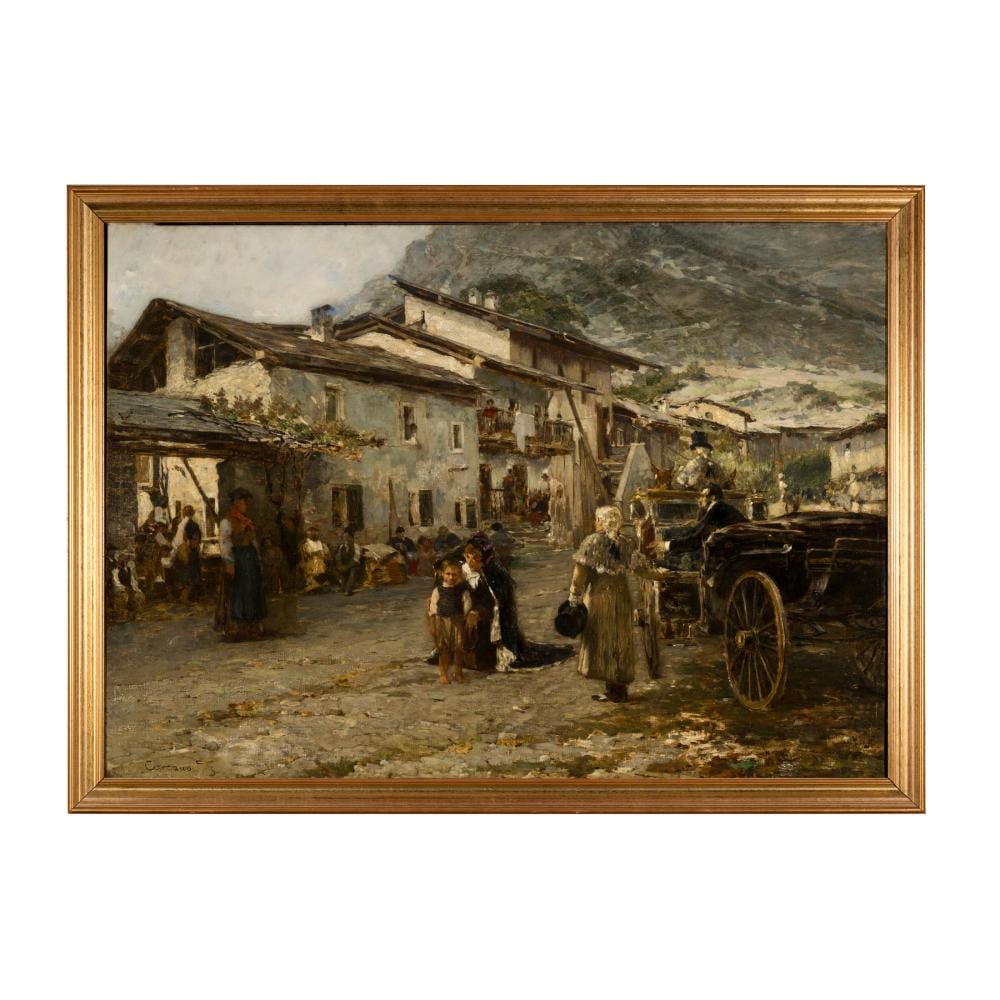 Filippo Carcano comparable auction result: filippo carcano milano 1840 1914