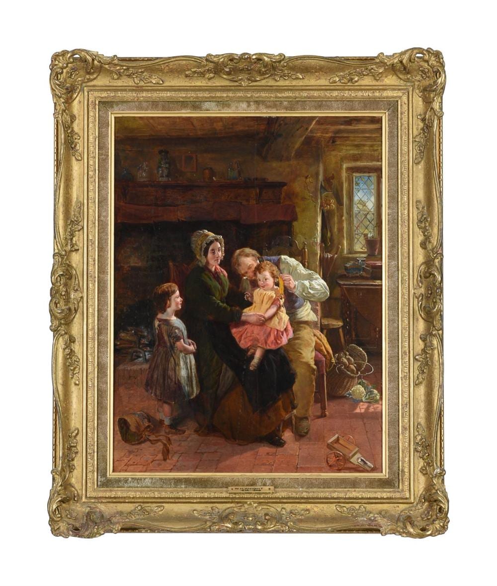 william henry knight british 1823 1863 the new rattle · Dreweatts 1759 Fine Sales · 2024-02-16 William Henry (1823) Knight comparable auction result: william henry knight british 1823 1863 the new rattle
