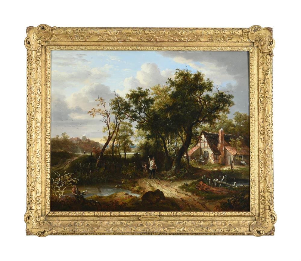 robert ladbrooke british 1768 1842 figures in a wooded landscape · Dreweatts 1759 Fine Sales · 2024-02-16 Robert Ladbrooke comparable auction result: robert ladbrooke british 1768 1842 figures in a wooded landscape