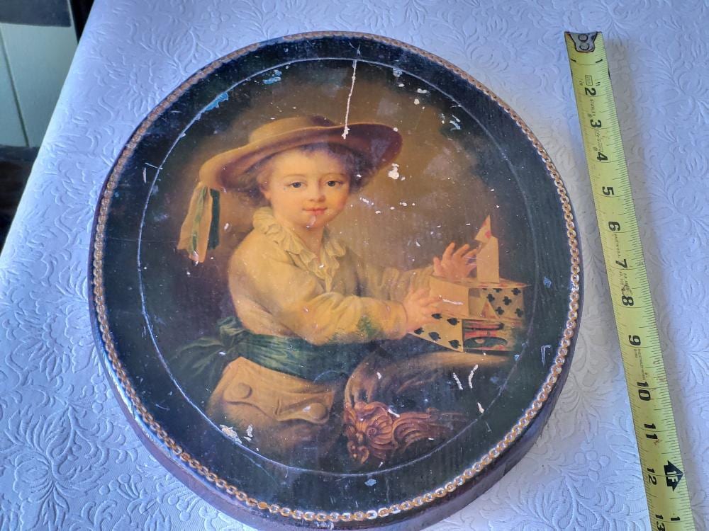 vtg oval francois hubert drouais decoupage · A KLEINS AUCTION GALLERY LLC · 2024-02-11 François-Hubert Drouais comparable auction result: vtg oval francois hubert drouais decoupage