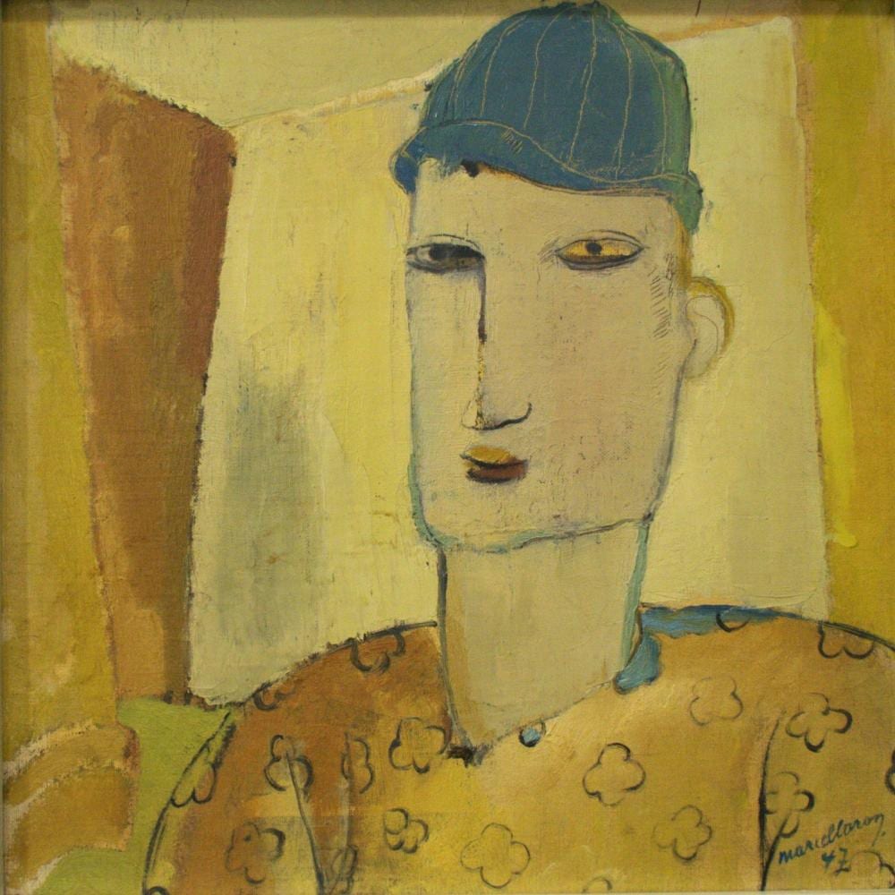 Marcel Caron comparable auction result: marcel caron enghien 1890 liege 1961 clown