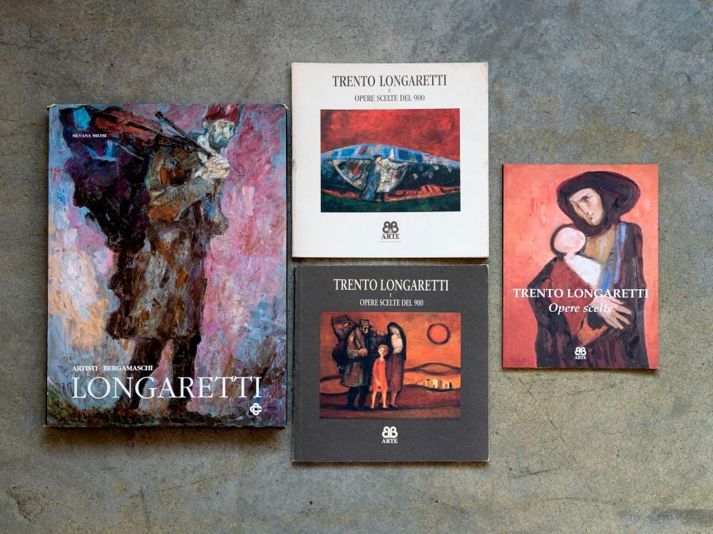 Trento Longaretti comparable auction result: trento longaretti lot of four catalogues