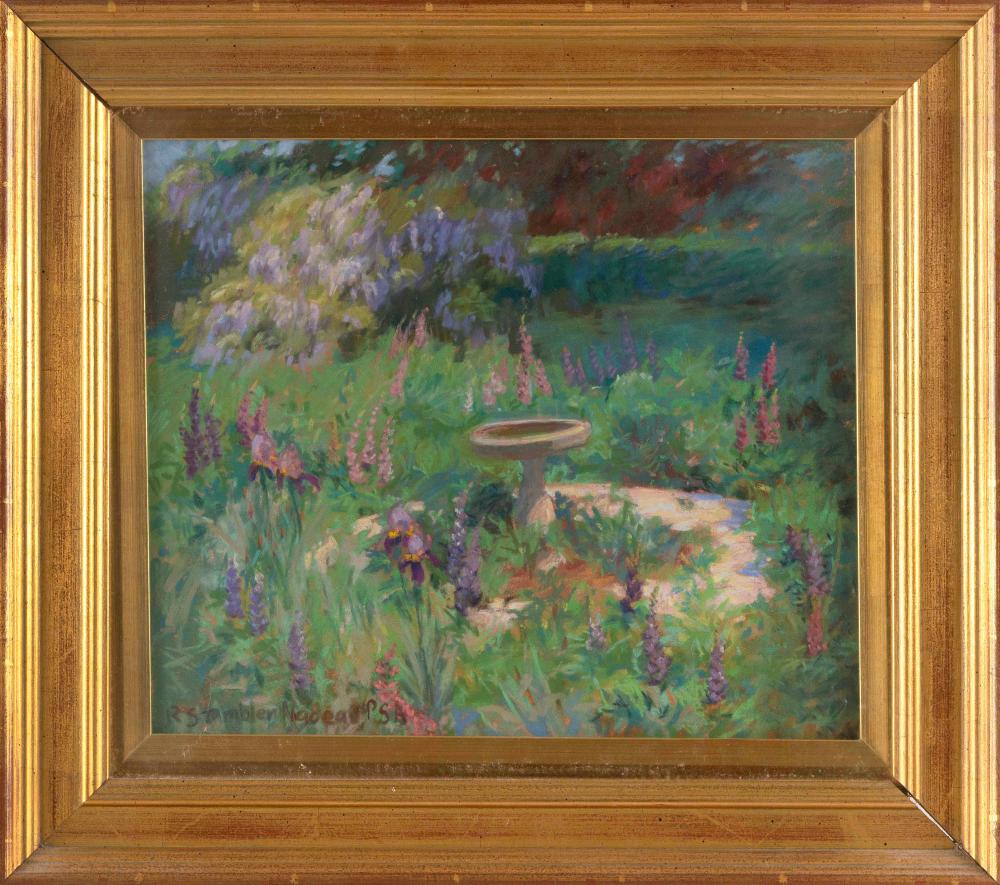 Rosalie Nadeau comparable auction result: rosalie stambler nadeau massachusetts contemporary birds are welcome pastel on paper 11 5 x 13 5 framed 16 5 x 18 5