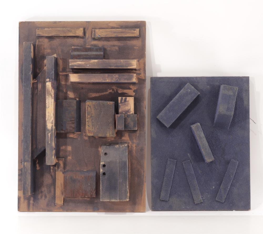 Graham Collins comparable auction result: graham collins 2 sculptures board