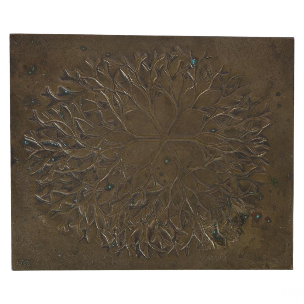 Ruth Asawa comparable auction result: ruth asawa 1926 2013 untitled flower bronze signed