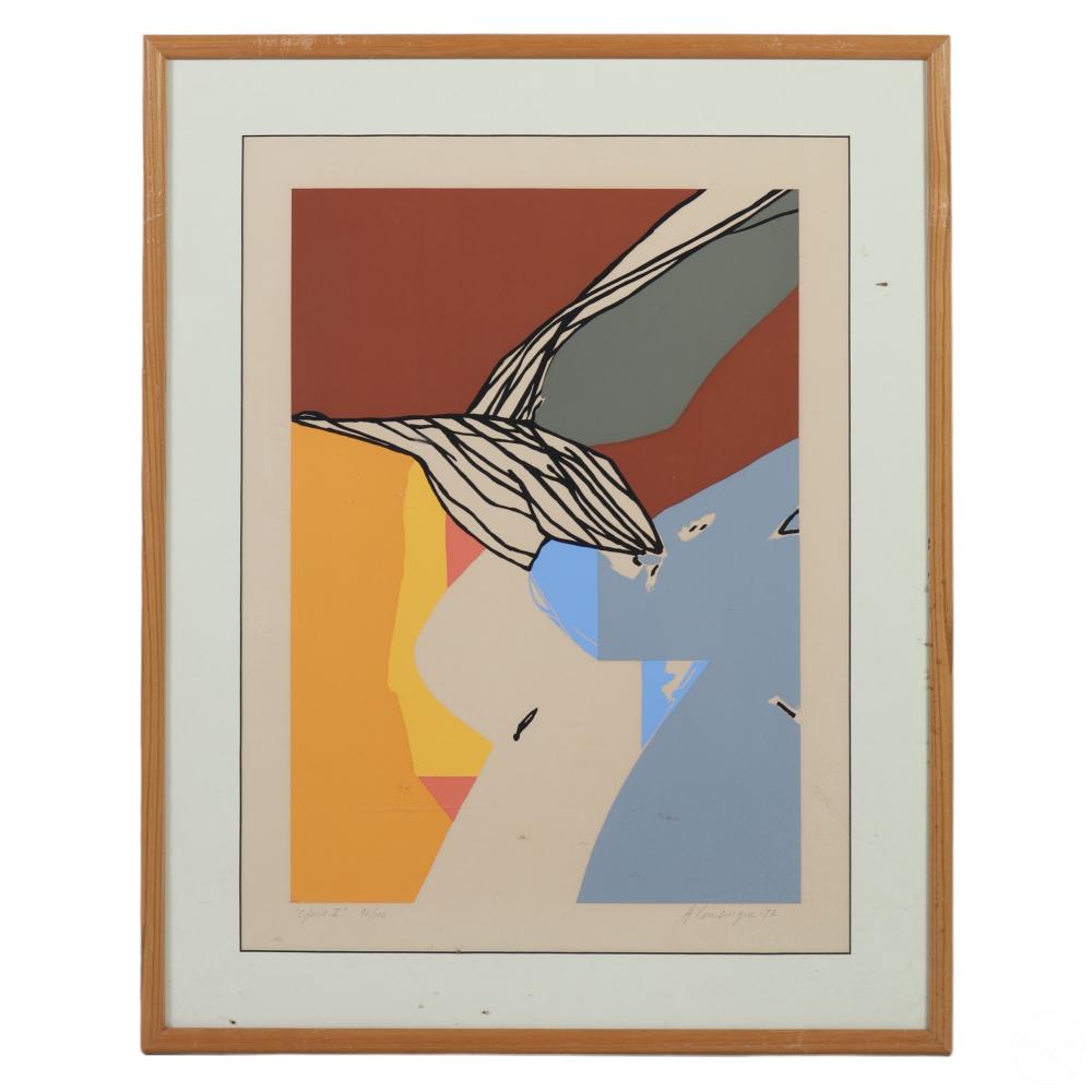 Hugo Consuegra comparable auction result: hugo consuegra 1929 2003 opus ii serigraph signed