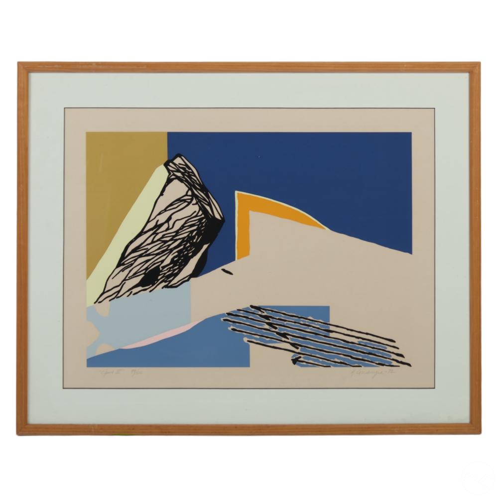 Hugo Consuegra comparable auction result: hugo consuegra 1929 2003 opus iii serigraph signed