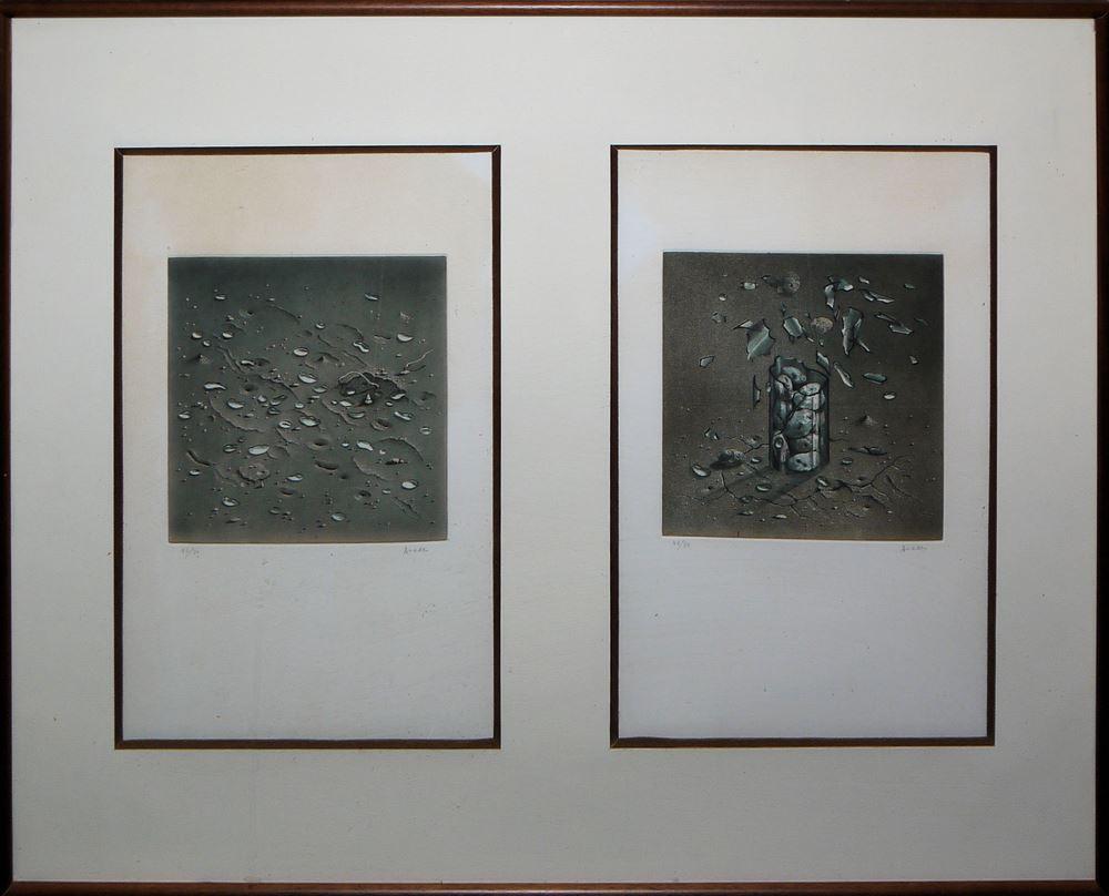 hiroshi asada histoire de terre 5 sign farbaquatinta radierungen von 1978 3 x in kassette 2 x gerahmt · K&K – Auktionen in Heidelberg · 2024-03-08 Hiroshi Asada comparable auction result: hiroshi asada histoire de terre 5 sign farbaquatinta radierungen von 1978 3 x in kassette 2 x gerahmt