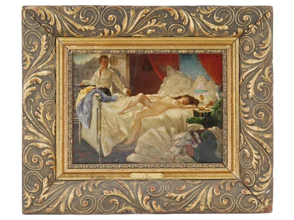 antique french rolla oil painting by henri gervex · Antique Arena Inc · 2024-02-24 Henri Gervex comparable auction result: antique french rolla oil painting by henri gervex
