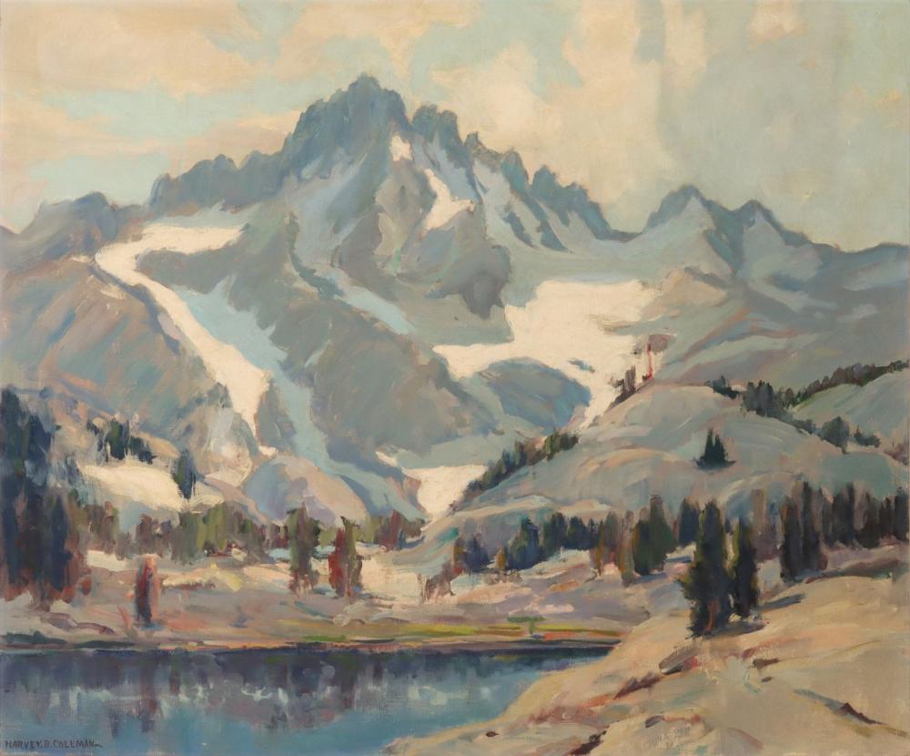 Harvey B. Coleman comparable auction result: harvey b coleman 1884 1959 california oil on canvas