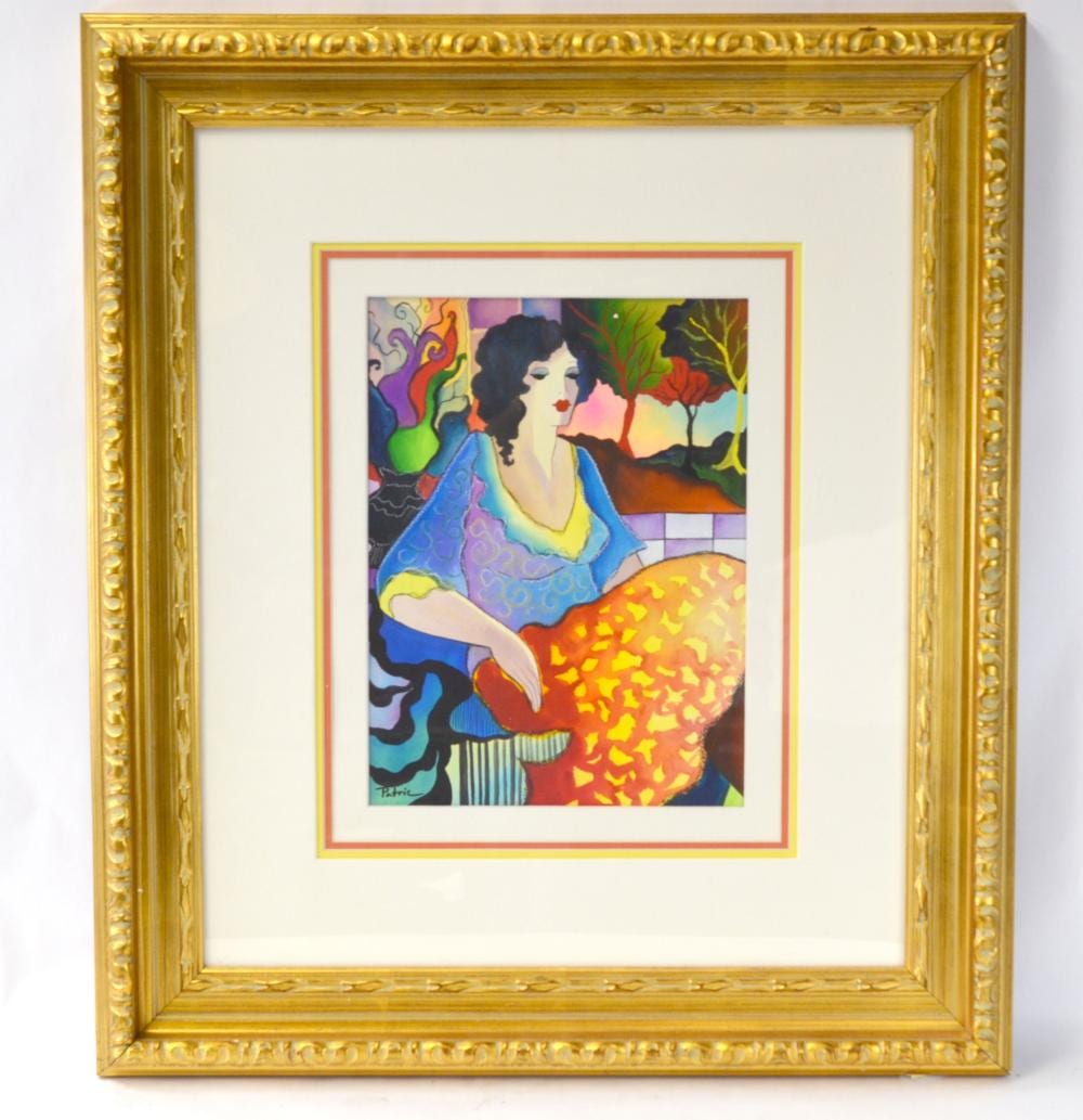 framed painting daydream by patricia · The Popular Auction, LLC · 2024-02-25 Patricia Cunningham comparable auction result: framed painting daydream by patricia