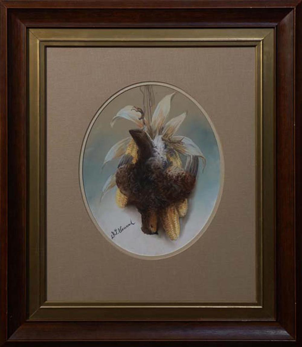 George Louis Viavant comparable auction result: george louis viavant new orleans louisiana 1872 1924 natur morte of birds 20th c h 15 3 4 in w 12 3 4 in framed h 32 in w 28 1 2 in