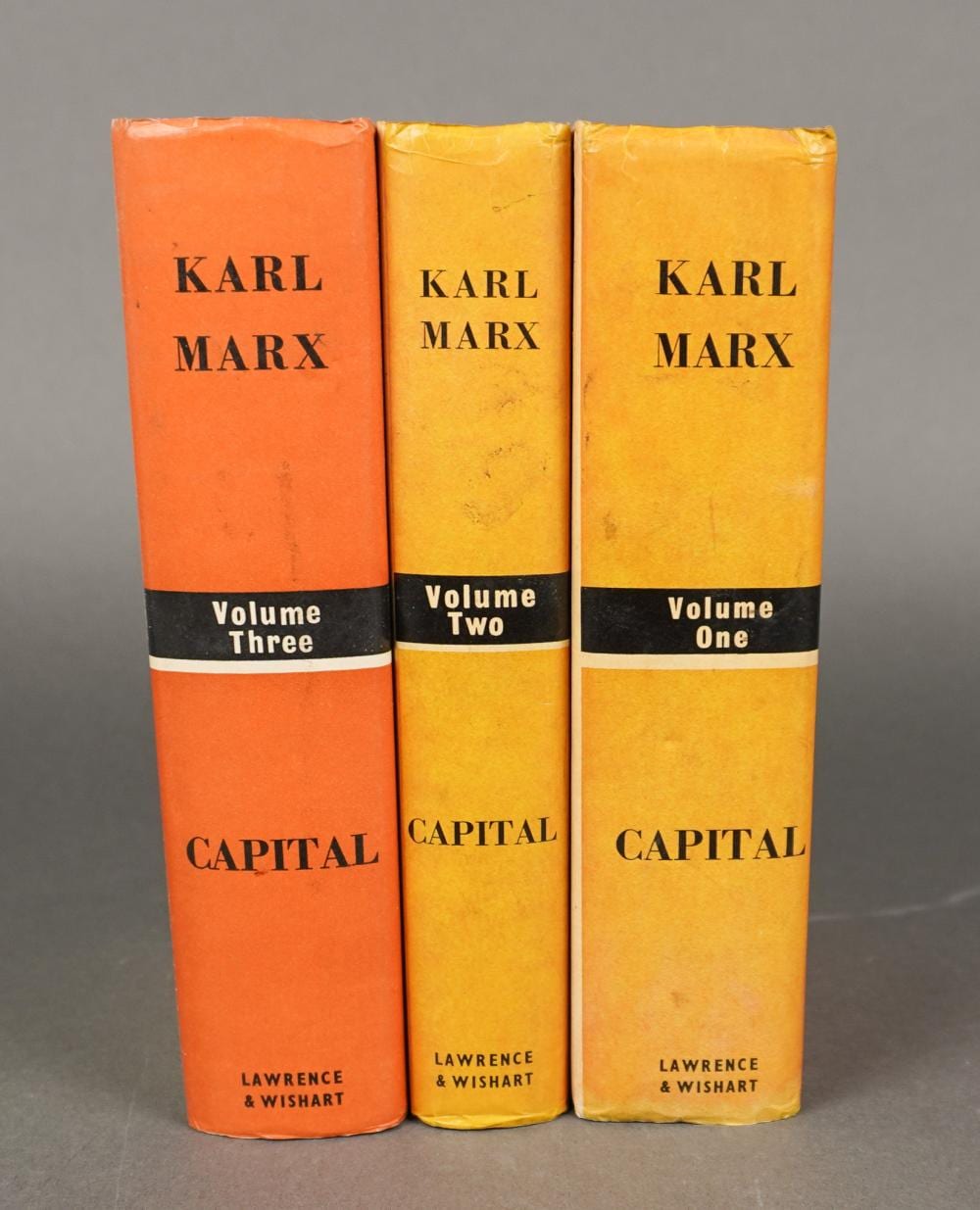 Karl (1920) Marx comparable auction result: karl marx capital published by lawrence wishart london 1974 three volumes