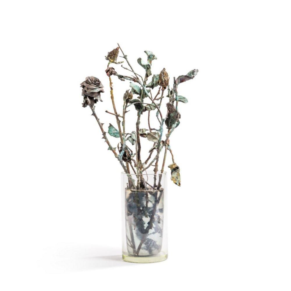 Alik Cavaliere comparable auction result: vase avec roses et chardons