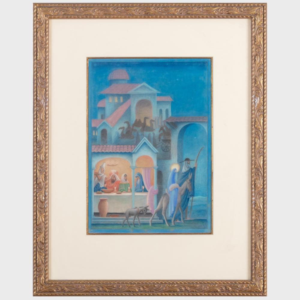 Kay Nielsen comparable auction result: kay rasmus nielsen 1886 1957 there was no room at the inn