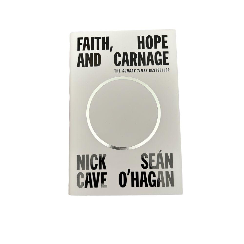 nick cave and sean o hagan signed faith hope and carnage signed book · Rock n Scroll Guitars · 2024-02-15 Nick Cave comparable auction result: nick cave and sean o hagan signed faith hope and carnage signed book