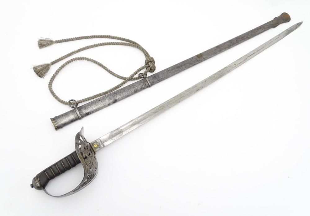 militaria a victorian pattern 1895 infantry officer s dress sword by henr · Claydon Auctioneers · 2024-02-26 Hennie de Korte comparable auction result: militaria a victorian pattern 1895 infantry officer s dress sword by henr