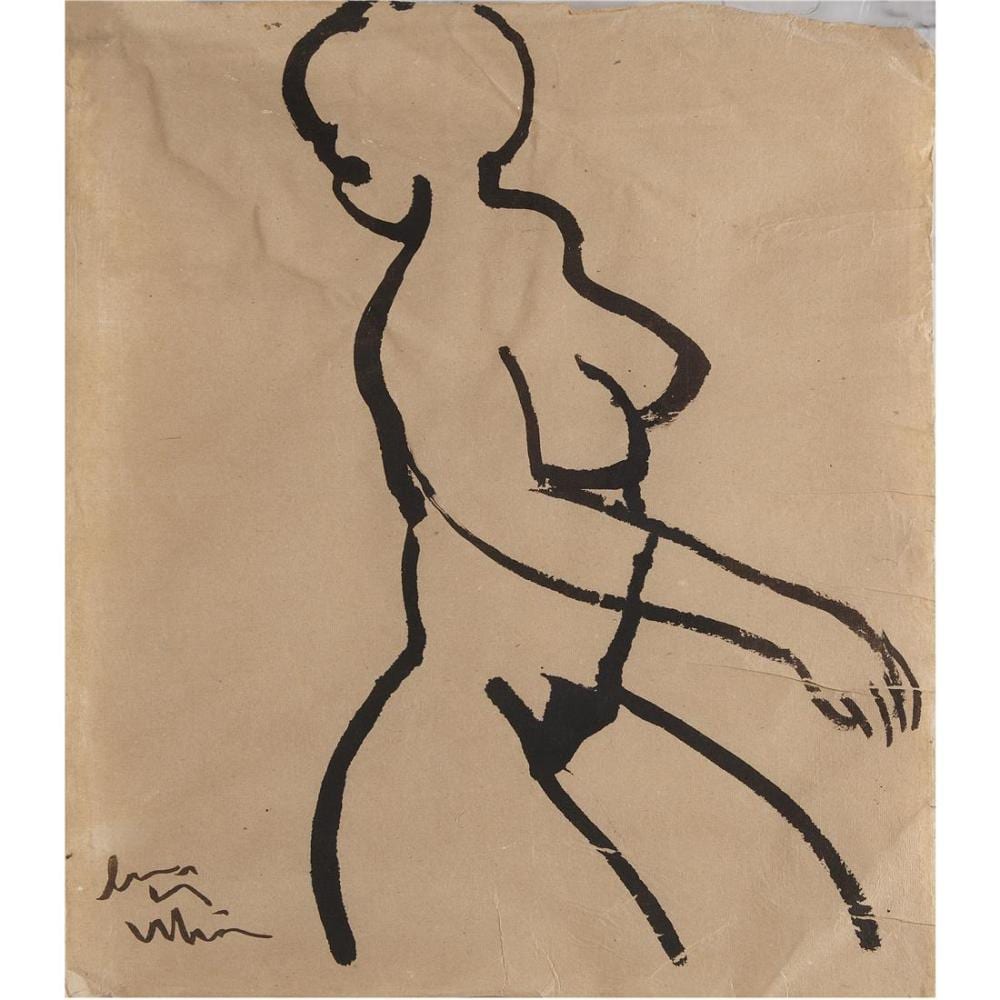 Cong Nhan Luu comparable auction result: luu cong nhan 1930 2007 nude