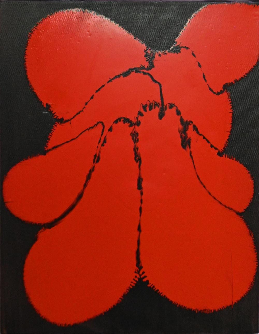 robert doble cohesion 2003 oil and enamel on canvas signed and dated verso 36 x 28cm provenance nellie castan gallery melbou · Leonard Joel · 2024-02-15 Robert Doble comparable auction result: robert doble cohesion 2003 oil and enamel on canvas signed and dated verso 36 x 28cm provenance nellie castan gallery melbou