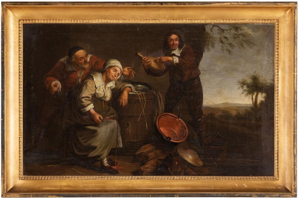 Francesco Londonio comparable auction result: francesco londonio attr a