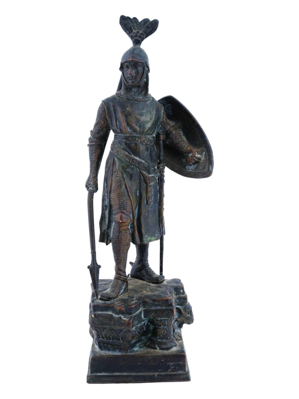 Andor Ruff comparable auction result: antique hungarian bronze sculpture by andor ruff