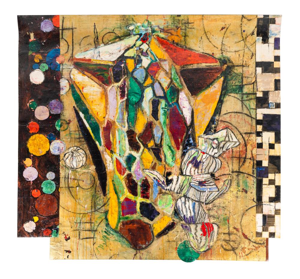 Terence La Noue comparable auction result: terence la noue american b 1941 gemstone nijinsky 1989 90