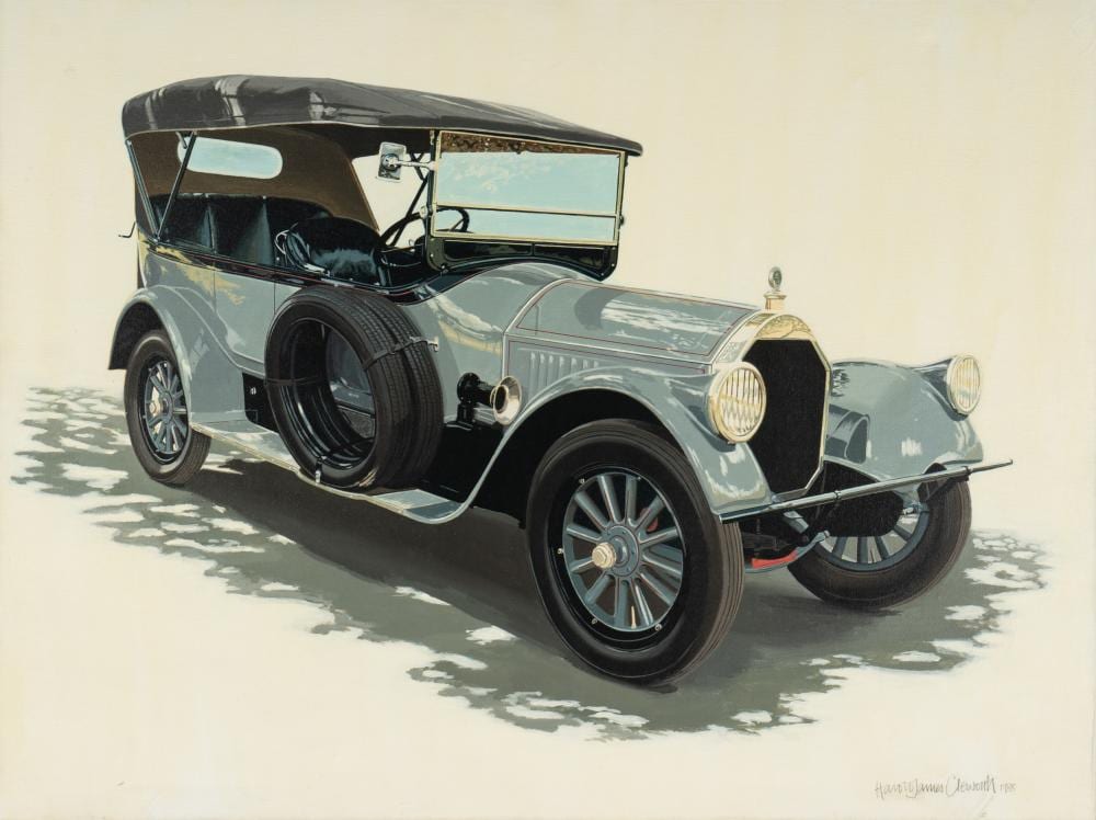Harold James Cleworth comparable auction result: harold james cleworth b 1935 antique car