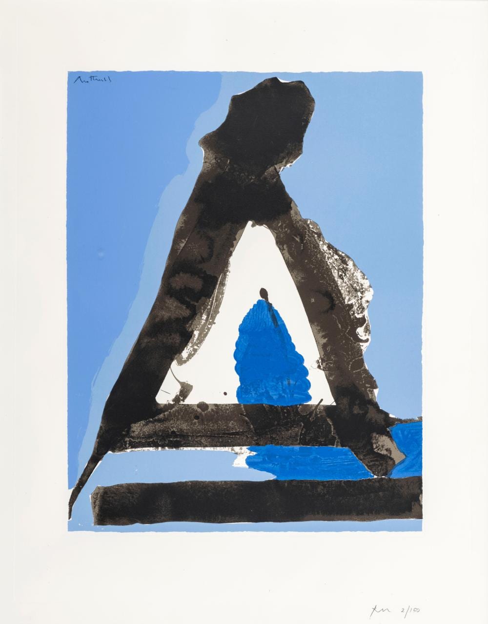 Robert Motherwell - No. 7, de la serie The Basque comparable sale