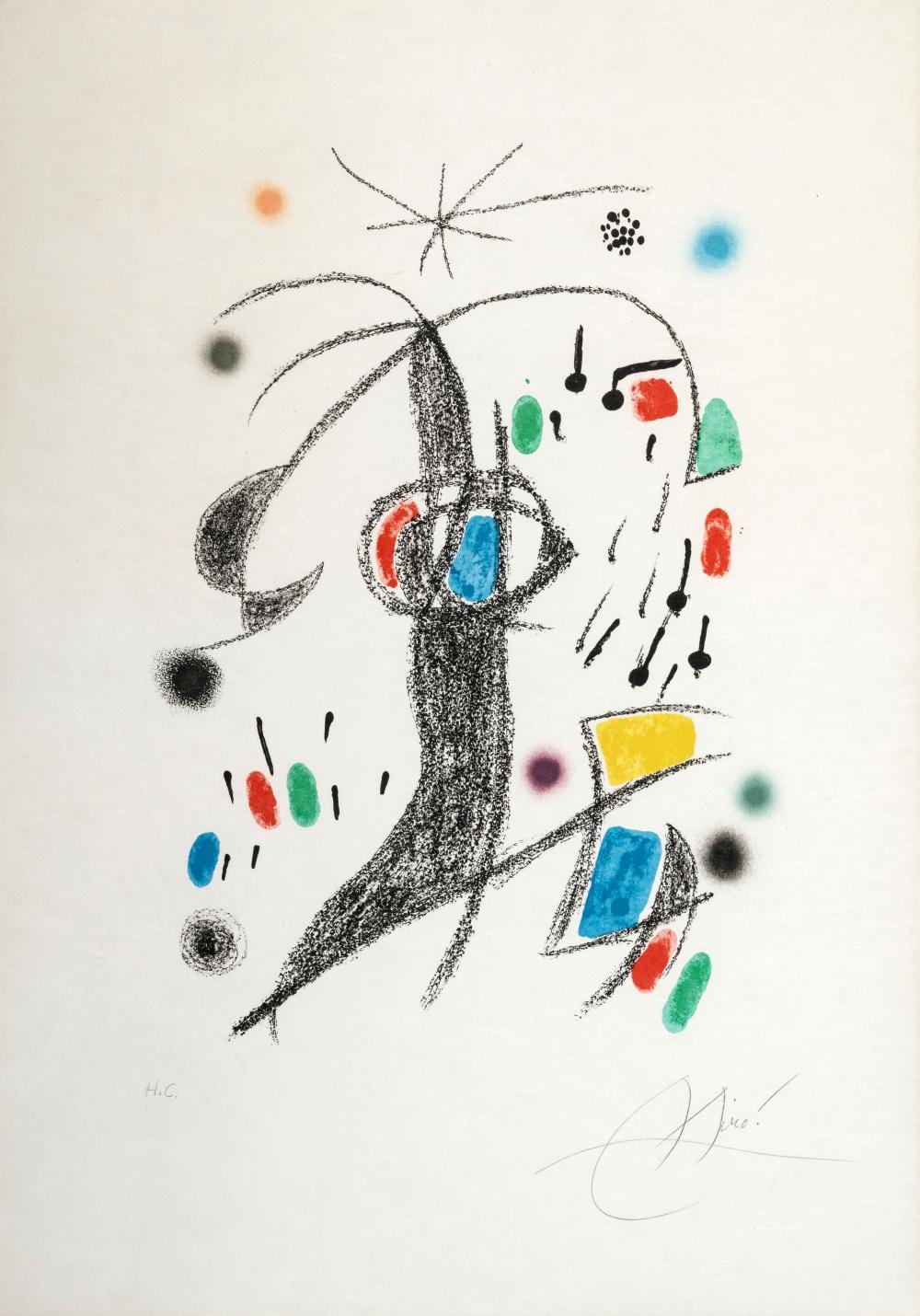 Joan Miró - Maravillas con Variaciones Acrosticas en el jardin de Miro (Number 21) comparable sale