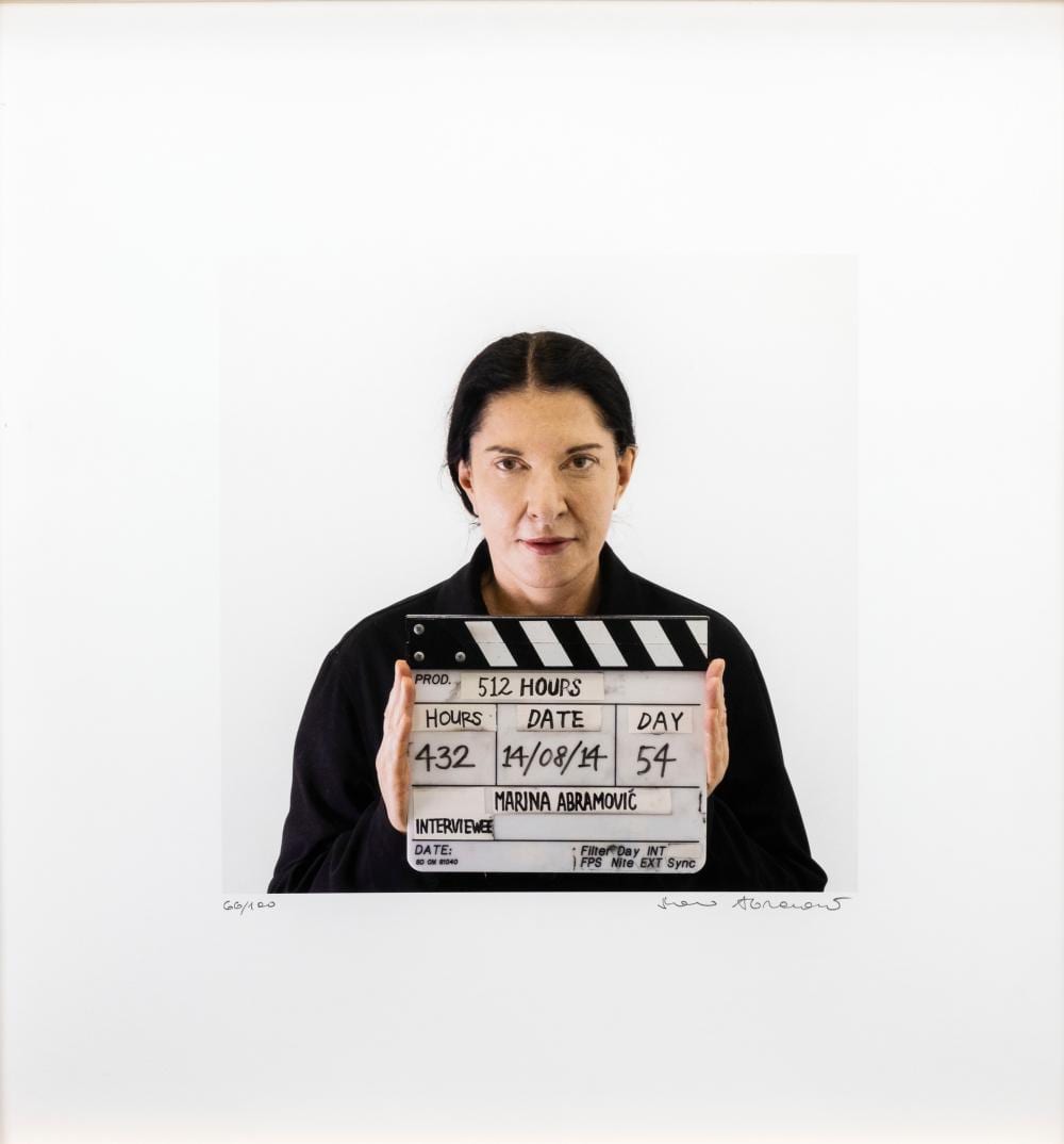 Marina Abramovic - 512 Hours 2014 comparable sale