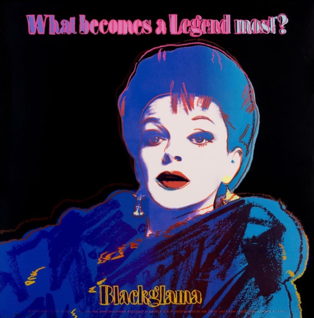Blackglama (Judy Garland), from 'Ads' comparable sale