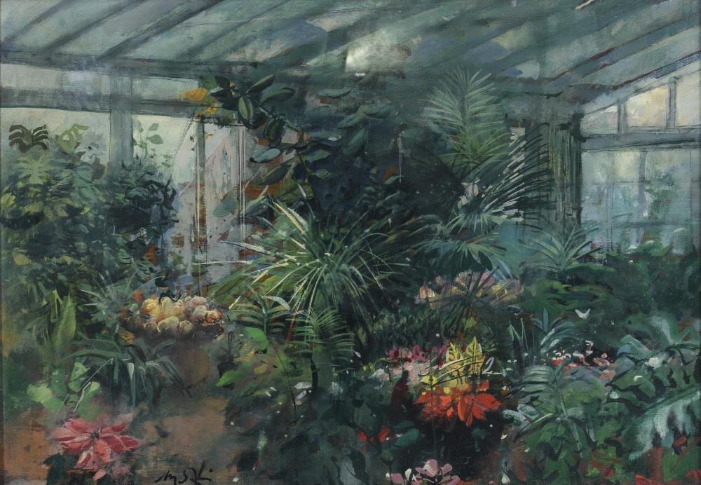 Mario Madiai comparable auction result: oil painting by mario madiai