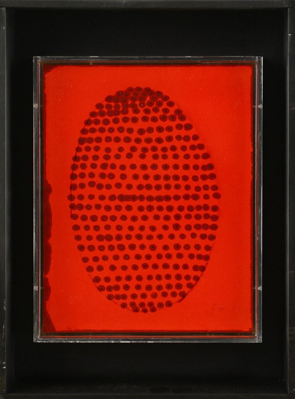 Giorgio Gost comparable auction result: giorgio gost after fontana lucio omaggio a lucio fontana 2021