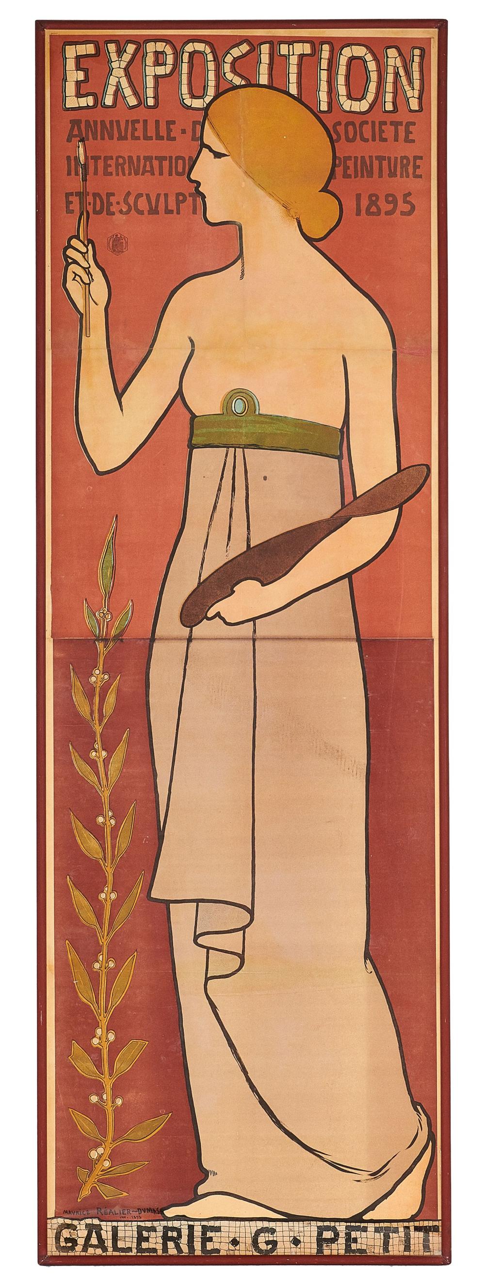 Maurice Realier-Dumas comparable auction result: maurice realier dumas 1860 1928 affiche 1895