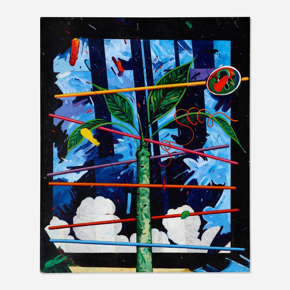 Mark McDowell comparable auction result: mark mcdowell plumeria bound paradise lost