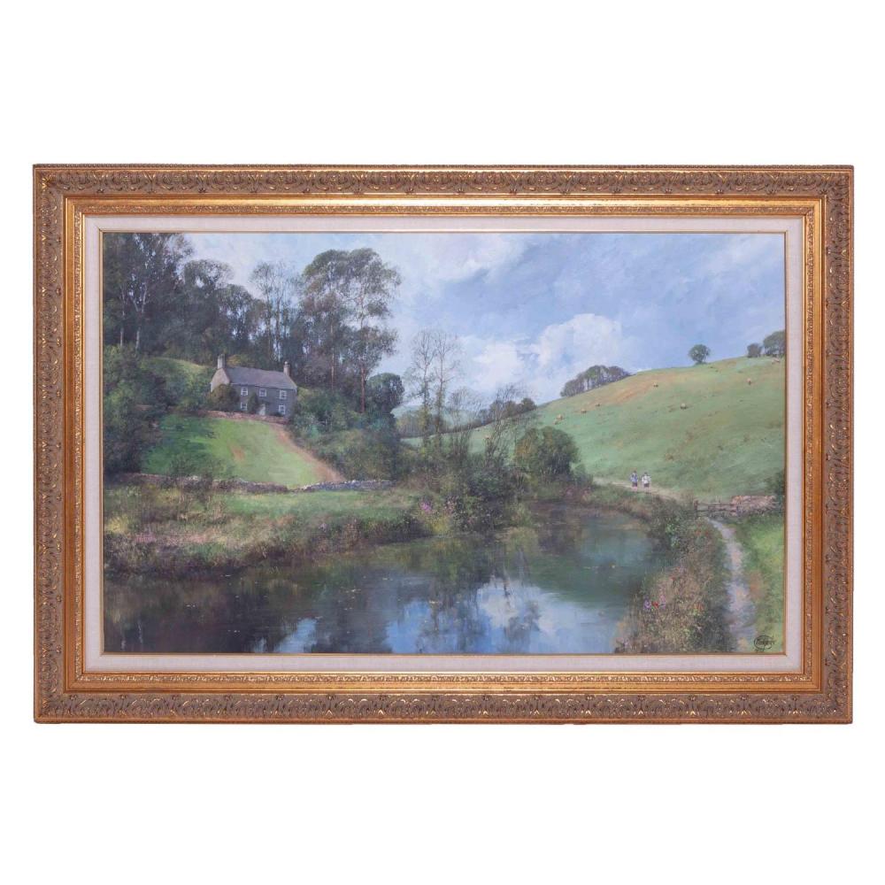 CLIVE MADGWICK OIL ON CANVAS sold by Dallas Auction Gallery, lot 100 — auction record photograph