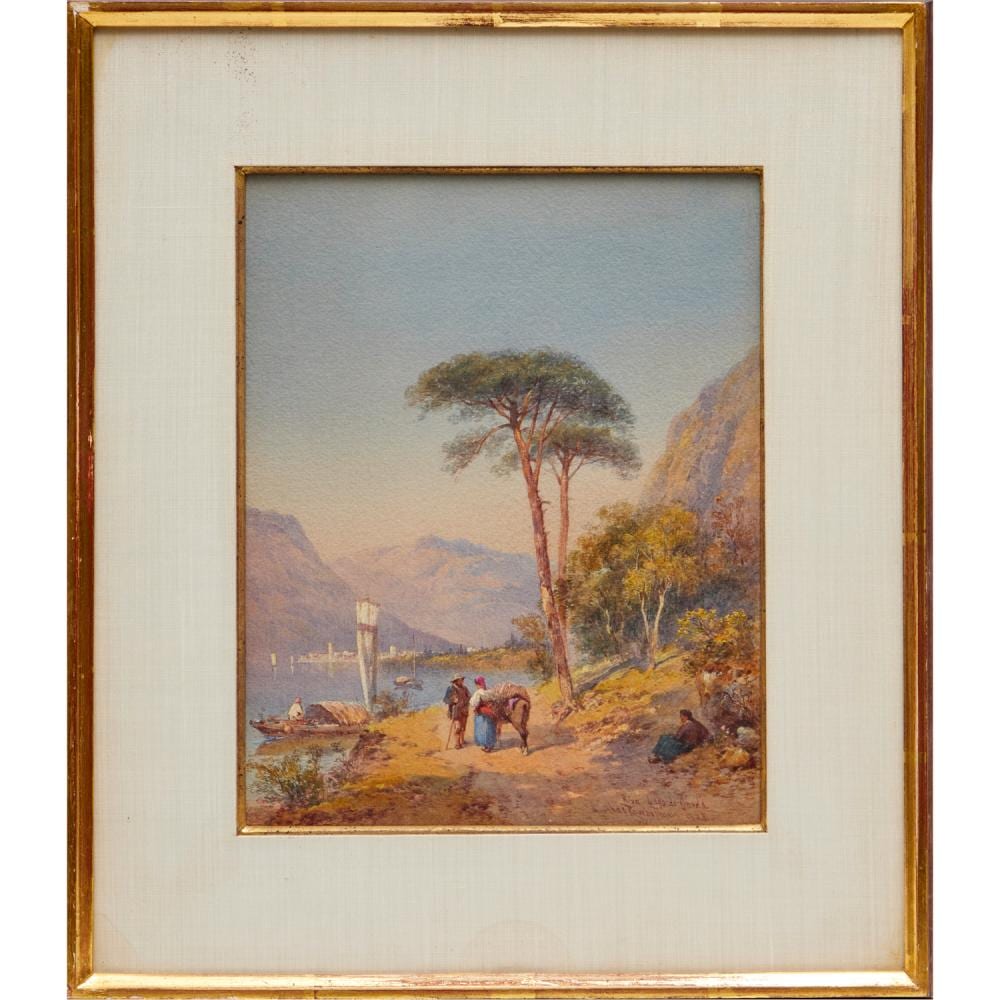 charles rowbotham watercolor on paper 1883 · Millea Bros Ltd · 2024-03-08 Charles Rowbotham comparable auction result: charles rowbotham watercolor on paper 1883