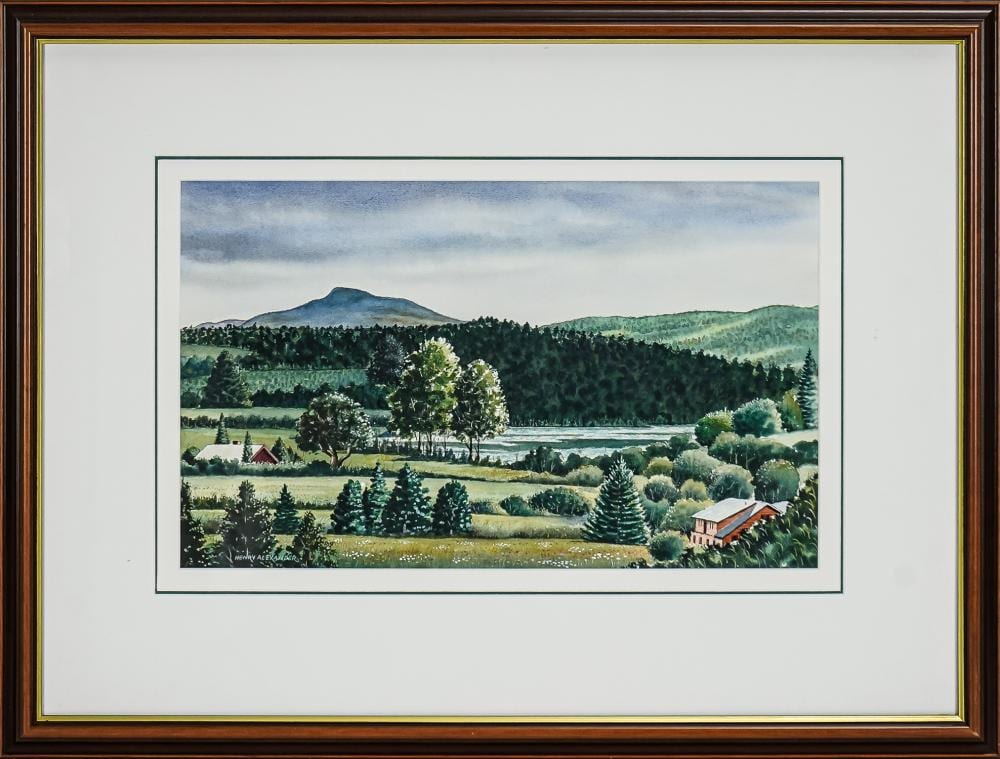 Henry Alexander comparable auction result: henry alexander vt contemporary camels hump