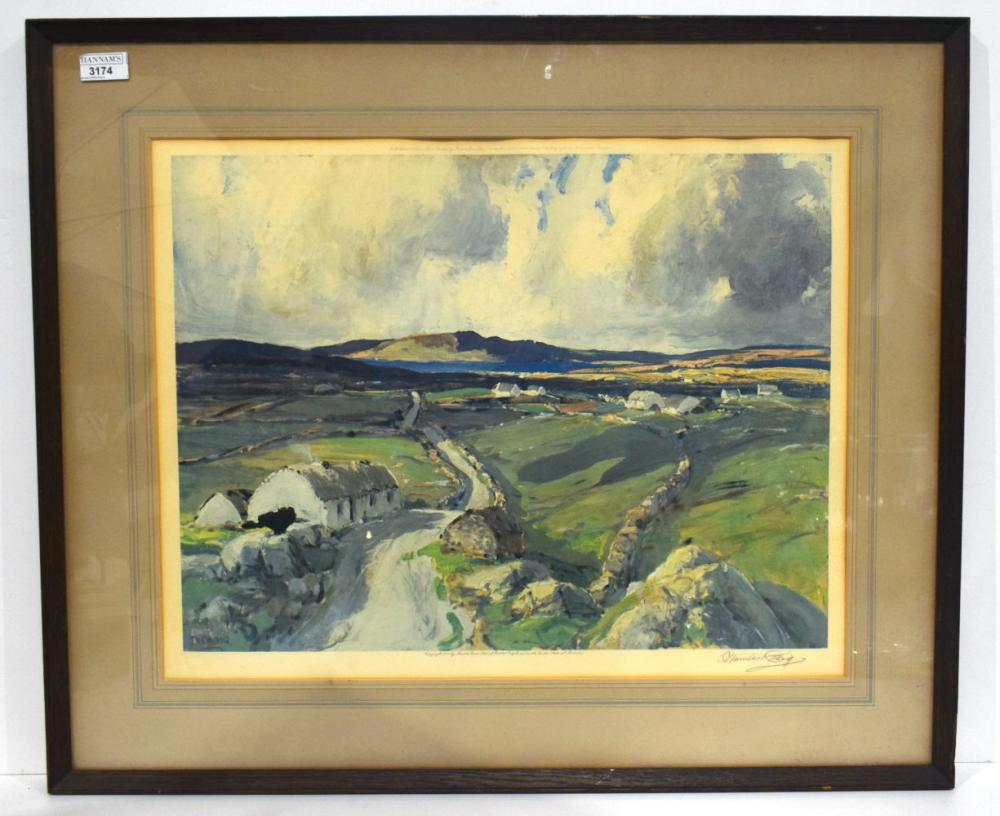 James Humbert Craig comparable auction result: james humbert craig irish 1877 1944 lithograph arranmore from the rosses county donegal published 1933 signed 53 x 41 cm