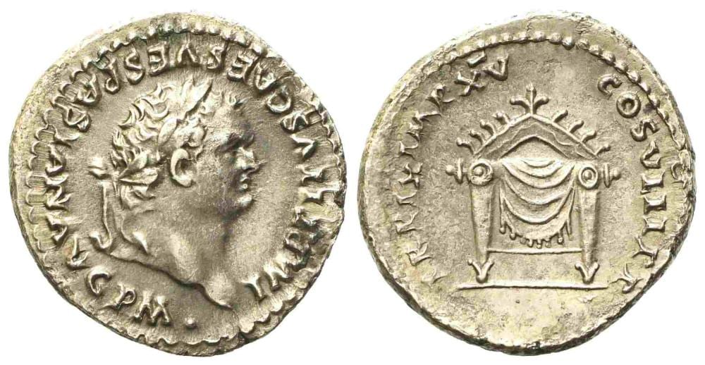 titus 79 81 denarius rome ad 80 ar g 3 35 mm 18 3 · Bertolami Fine Art s.r.l. · 2024-03-12 Joaquim Corominas comparable auction result: titus 79 81 denarius rome ad 80 ar g 3 35 mm 18 3