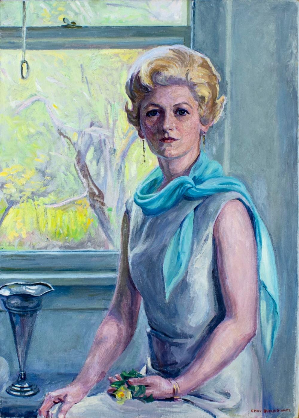 emily waite ma ri dc 1887 1980 oil painting · Broward Auction Gallery LLC · 2024-05-19 Emily Waite comparable auction result: emily waite ma ri dc 1887 1980 oil painting